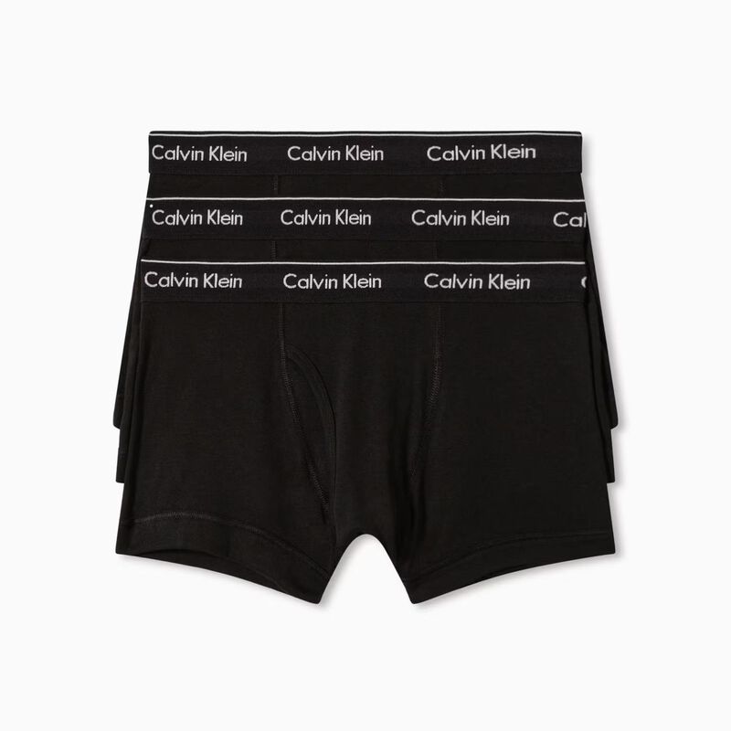 Calvin Klein Cotton Classics Trunks - 3 Pack image number 1